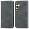 Mobigear Retro Slim Housse Samsung Galaxy S25 Etui Porte-Monnaie - Gris