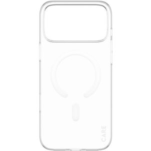 CARE by PanzerGlass SL1M Coque Transparente iPhone 17 Pro Max MagSafe Coque arrière Rigide Extra-fin - Transparent