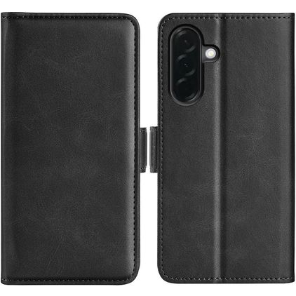 Mobigear Slim Magnet Samsung Galaxy A37 Étui Portefeuille - Noir