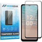 Mobigear Premium Nokia G22 Verre trempé Protection d'écran - Compatible Coque - Noir