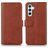 Mobigear Wallet Housse Samsung Galaxy A37 Etui Porte-Monnaie - Marron