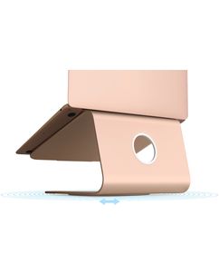 rain design mStand 360 Support pour ordinateur portable - Rose doré - Universel