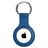 Xccess Keychain Coque Apple AirTag Porte-clés en Silicone Souple - Bleu
