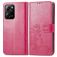 Mobigear Clover POCO X5 Pro Étui Portefeuille - Magenta