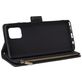 Mobigear Zipper Housse Samsung Galaxy Note 10 Lite Etui Porte-Monnaie - Noir