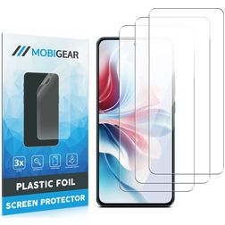Mobigear OPPO Reno 11F Protection d'écran Film - Compatible coque (Lot de 3)