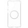 CARE by PanzerGlass Fashionable Coque Transparente Samsung Galaxy S26 Ultra MagSafe Coque arrière en Silicone - Transparent