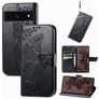 Mobigear Butterfly Google Pixel 7 Pro Étui Portefeuille - Noir