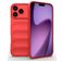 Mobigear Bumpy iPhone 18 Pro Max TPU souple Coque arrière - Rouge