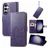 Mobigear Clover Samsung Galaxy S23 FE Étui Portefeuille - Violet