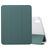 Mobigear Tri-Fold Gel Coque iPad 11 (2025) Etui en TPU,Similicuir + Porte-crayon - Vert