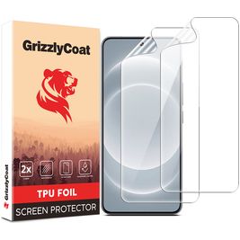 GrizzlyCoat Xiaomi 14 Ultra Hydrogel TPU Protection d'écran - Compatible Coque (Lot de 2)