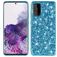 Mobigear Glitter Coque Samsung Galaxy S20 Coque arrière Rigide - Bleu