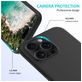Mobigear Rubber Touch Coque iPhone 16 Pro Coque arrière en Silicone - Noir