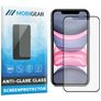 Mobigear Premium iPhone XR Verre trempé Protection d'écran Anti-Glare - Compatible Coque - Noir