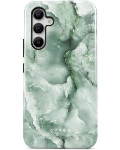 Burga Tough Coque Samsung Galaxy A55 Coque arrière Rigide Anti-Chocs - Pistachio Cheesecake