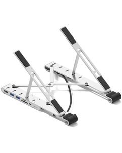 Cygnett Unite FlexMate Support pour ordinateur portable - Argent Universel