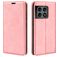 Mobigear Retro Slim Housse OnePlus 10 Pro Etui Porte-Monnaie - Rose