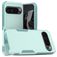 Mobigear Heavy Armor Coque Google Pixel 9 Pro XL Coque arrière Rigide Anti-Chocs - Vert