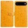 Mobigear Flowers Housse iPhone Air Etui Porte-Monnaie - Jaune