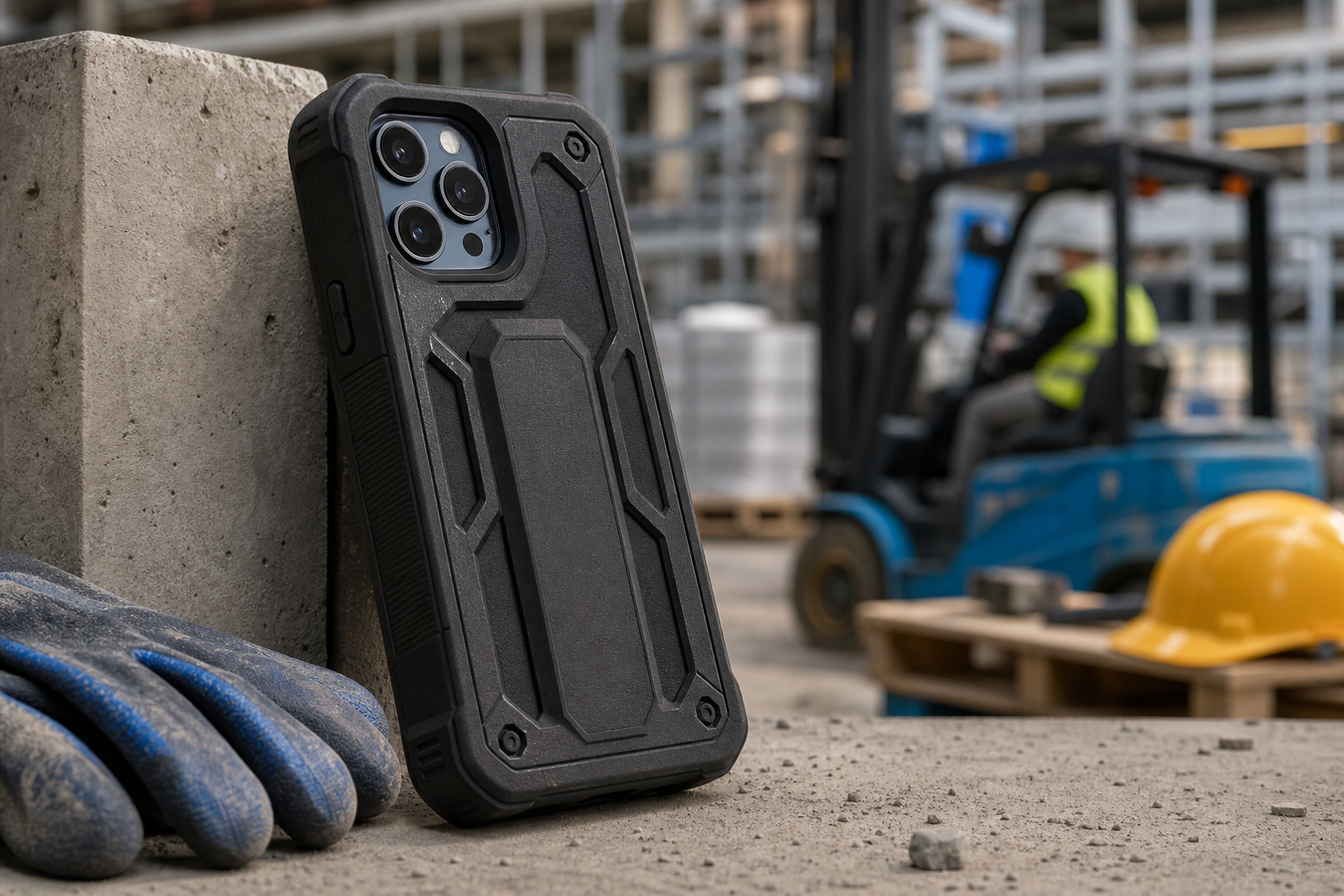 Coques de protection robustes pour le BTP et la logistique