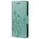 Mobigear Flowers Housse Samsung Galaxy A53 Etui Porte-Monnaie - Turquoise