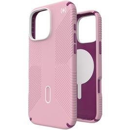 Speck Presidio2 Grip Coque iPhone 16 Pro Max MagSafe Coque arrière Rigide Anti-Chocs - Rose