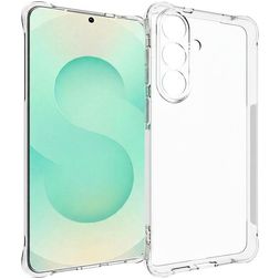 Mobigear Cushion Coque Transparente Samsung Galaxy S26 Plus Coque arrière en TPU Souple - Transparent