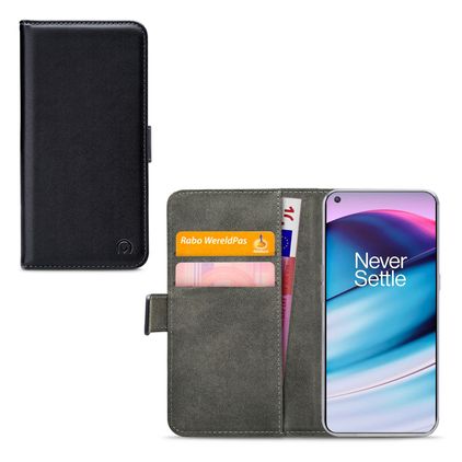Mobilize Classic Gelly Wallet Housse OnePlus Nord CE 5G Etui Porte-Monnaie - Noir