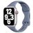 Mobigear Sport Slim Bracelet Silicone Apple Watch Fermeture à clou et passant - 49/46/45/44 mm - Lavande