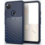 Mobigear Groove Coque Google Pixel 4a Coque arrière en TPU Souple - Bleu