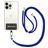 Mobigear Lanyard Cordon de téléphone universel réglable - Bleu marine