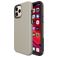 Mobigear Antislip iPhone 12 Pro Max Plastique rigide Coque arrière Antichoc - Or