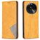 Mobigear Rhombus Slim Housse OPPO Find X6 Etui - Cognac