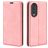 Mobigear Retro Slim Housse HONOR 70 Etui Porte-Monnaie - Rose