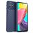 Mobigear Groove Coque Samsung Galaxy M53 Coque arrière en TPU Souple - Bleu