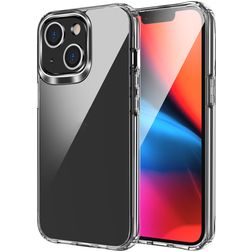 Mobigear Crystal Transparent iPhone 13 Plastique rigide Coque arrière - Transparent