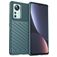 Mobigear Groove Coque Xiaomi 12 Pro Coque arrière en TPU Souple - Vert