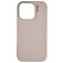 Nudient Base Coque iPhone 16 Pro Max Coque arrière en Silicone - Stone Beige