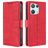 Mobigear Croco Housse OPPO Reno 8 Pro 5G Etui Porte-Monnaie - Rouge