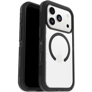 Otterbox Defender Pro XT Coque iPhone 17 Pro MagSafe Coque arrière Rigide Anti-Chocs - Noir