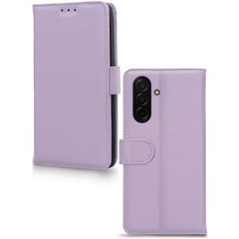 Mobilize Premium Gelly Housse Samsung Galaxy A26 Etui Porte-Monnaie - Violet