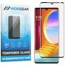 Mobigear Curved LG Velvet Verre trempé Protection d'écran - Compatible Coque - Noir