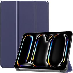 Mobigear Tri-Fold Coque iPad Pro 11 Pouces (2025) Etui - Dark Blue