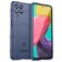 Mobigear Rugged Shield Coque Samsung Galaxy M53 Coque arrière en TPU Souple Anti-Chocs - Bleu