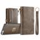 Caseme 01 Housse iPhone 6s Etui avec Coque Détachable Porte-Monnaie - Marron