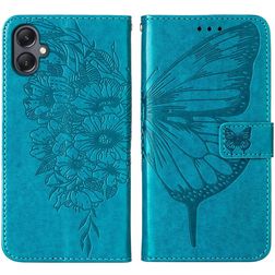 Mobigear Butterfly Housse Samsung Galaxy A05 Etui Porte-Monnaie - Bleu
