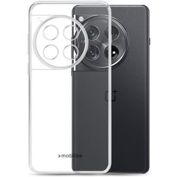 Mobilize Gelly Coque Transparente OnePlus 12 Coque arrière en TPU Souple - Transparent
