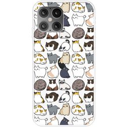 Mobigear Design iPhone 12 Pro Max TPU souple Coque arrière - Chat