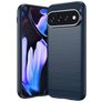 Mobigear Brushed Slim Coque Google Pixel 11 Pro XL Coque arrière en TPU Souple - Bleu